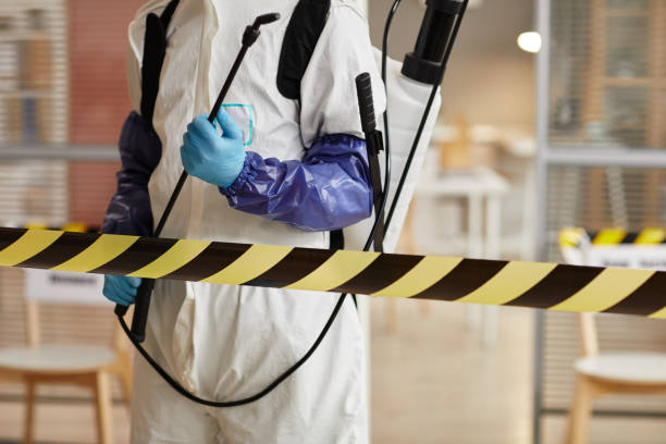 Professional Blood Cleanup technician working in Aptos, CA